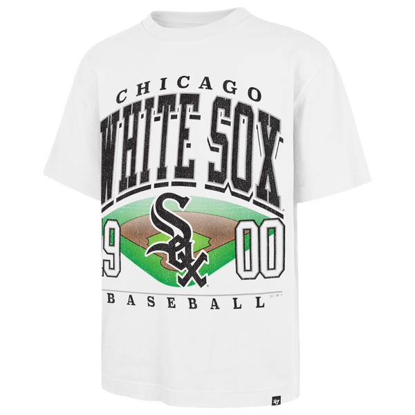 47 Brand White Sox Foundational T-Shirt - Men's