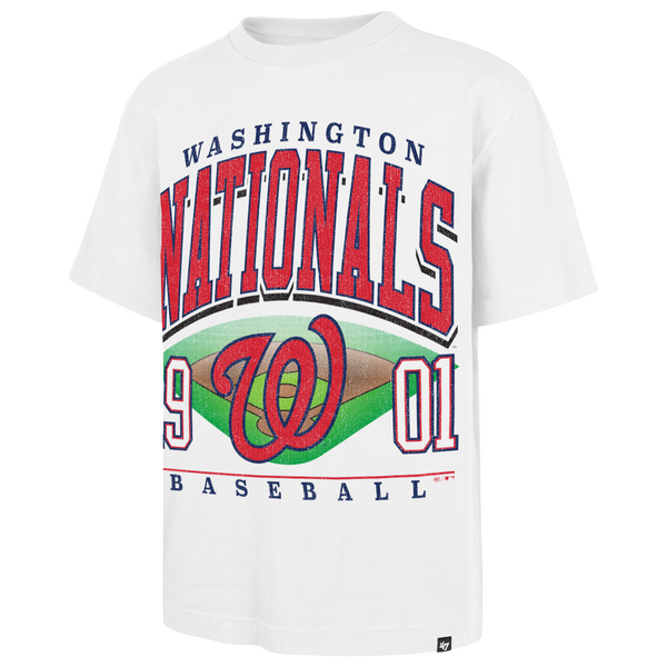 47 Brand Nationals Foundational T-Shirt - Men's - White