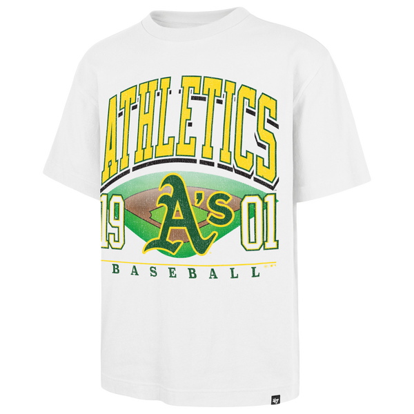 47 Brand Athletics Foundational T-Shirt - Men's - White