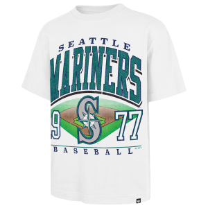 47 Brand MLB Seattle Mariners Foundation T-Shirt - Men's - White