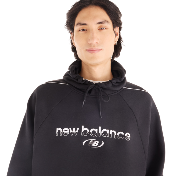 New Balance Trackside Pullover Hoodie - Men's - Black - Image 3