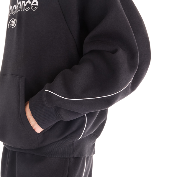 New Balance Trackside Pullover Hoodie - Men's - Black - Image 4