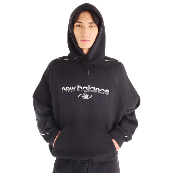 New Balance Trackside Pullover Hoodie - Men's - Black - Image 5