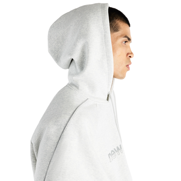 New Balance Trackside Pullover Hoodie - Men's - Heather Grey/Ash - Image 5