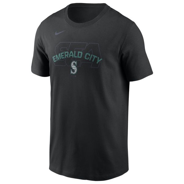 Nike Mariners Hot Corner T-Shirt - Men's - Black - Image 2