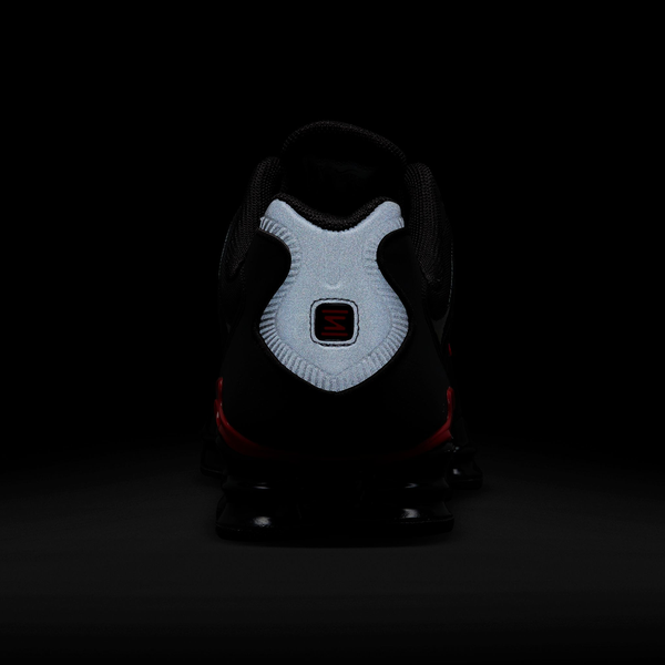 Nike Shox TL - Men's - Black/University Red/Metallic Silver - Image 6