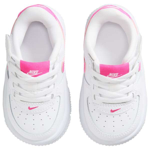Nike Air Force 1 Low EasyOn - Boys' Toddler - Laser Fuchsia/White - Image 4