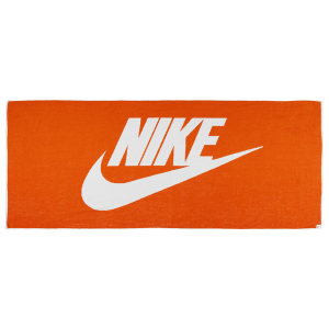 Nike CLUB POOL TOWEL - Men's - White/Safety Orange