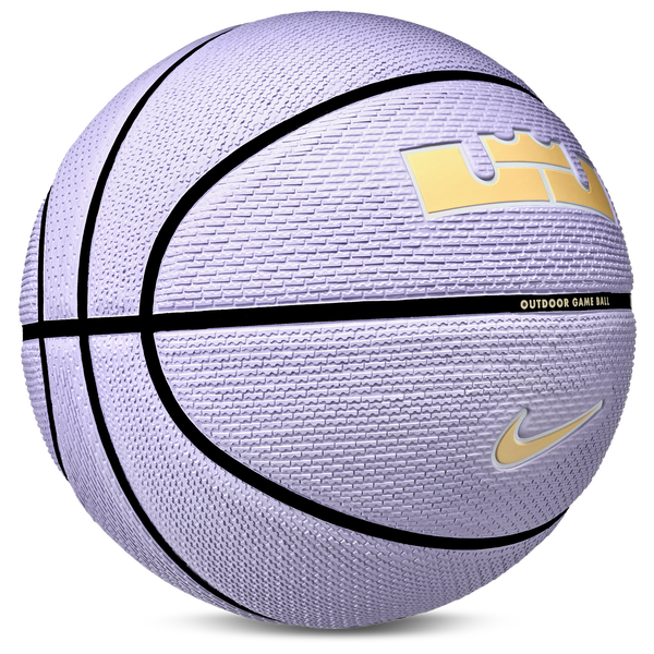 Nike Lebron Playground Basketball - Men's - Hydrangeas/Black/White - Image 3