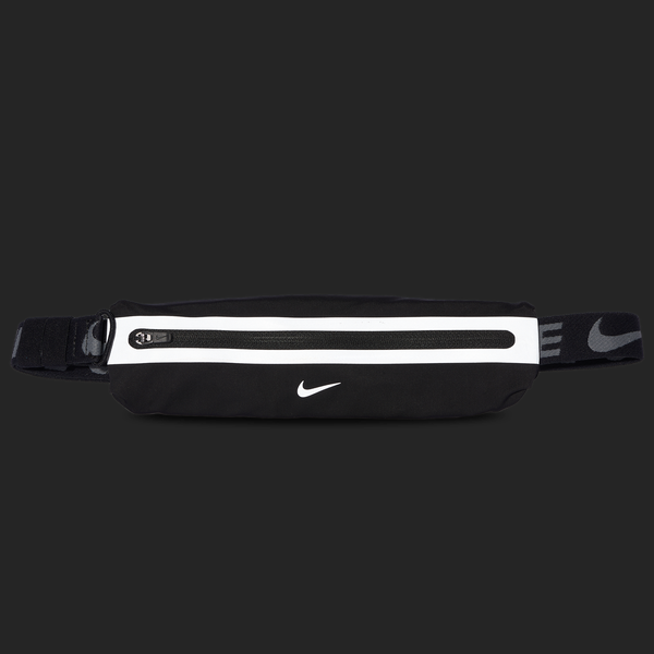 Nike Slim Waistpack 4.0 - Adult - Black/Silver/Black - Image 3