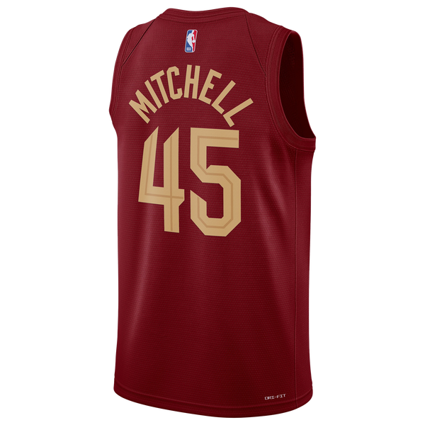 Nike NBA Cavaliers Swingman Icon Edition Jersey - Men's - Red - Image 2