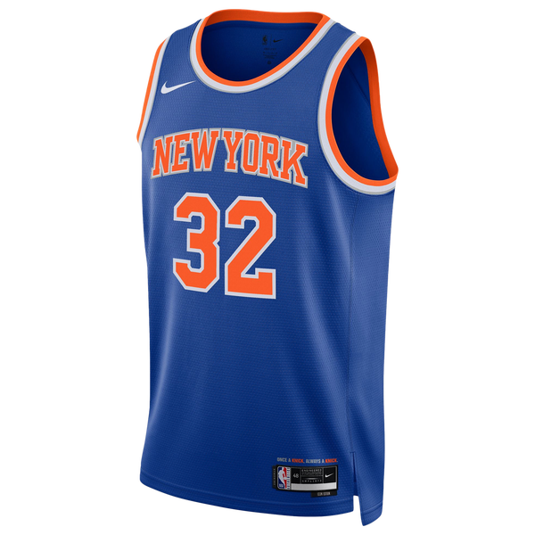Nike NBA Knicks Swingman Icon Edition Jersey - Men's - Blue - Image 2