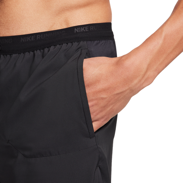 Nike Dri-FIT STRIDE 2IN1 5IN Shorts - Men's - Black/Black/Black - Image 3