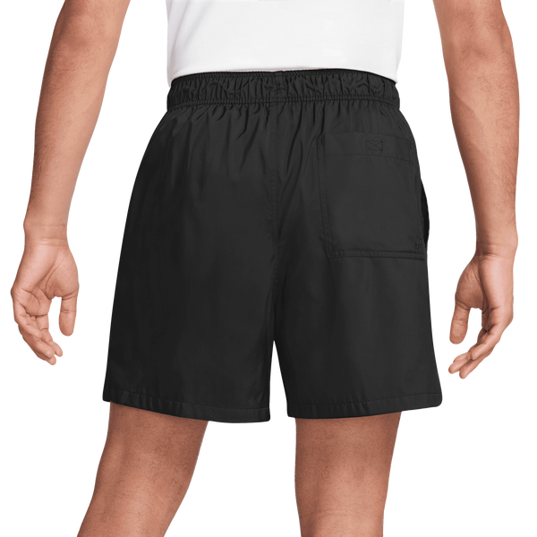 Nike Club Flow Shorts - Men's - Black/White - Image 3