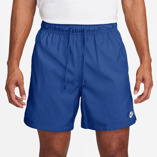 Nike Club Flow Shorts - Men's - White/Game Royal