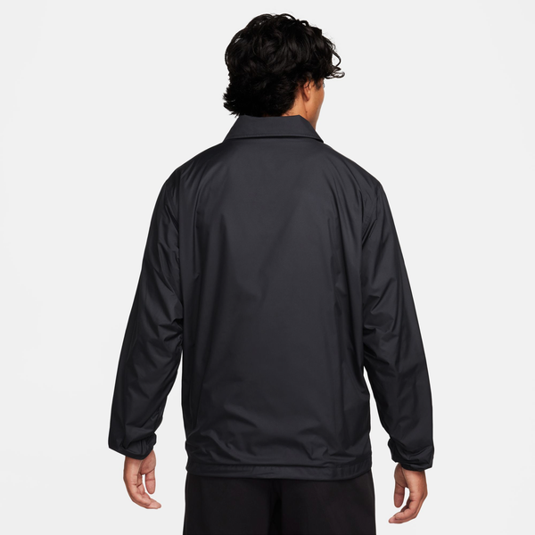 Nike Club Coaches Jacket - Men's - Black/White - Image 2