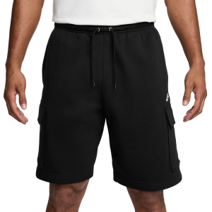 Nike Club Cargo Shorts - Men's - Black/White