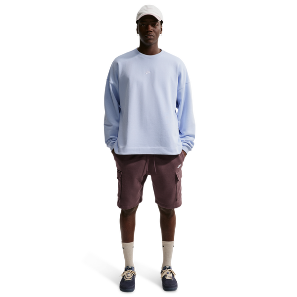 Nike Club Cargo Shorts - Men's - White/Tattoo/Tattoo - Image 3