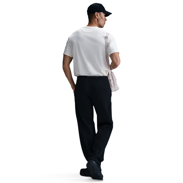 Nike Open Hem Club Pants - Men's - White/Black/Black - Image 2