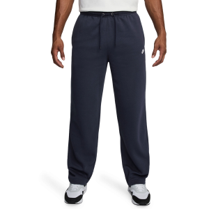 Nike Open Hem Club Pants - Men's - Obsidian/White