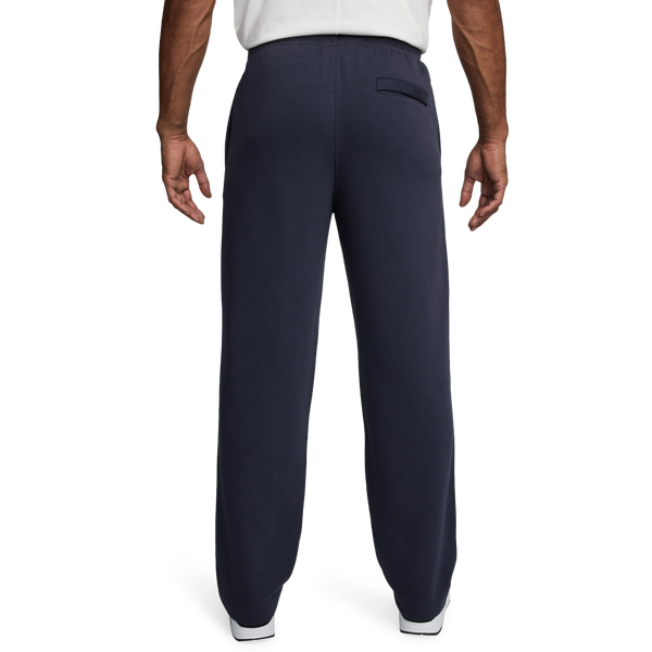 Nike Open Hem Club Pants - Men's - Obsidian/White - Image 2