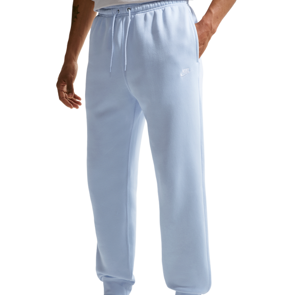 Nike Club BB Joggers - Men's - White/Hydrogen Blue/Hydrogen Blue - Image 3