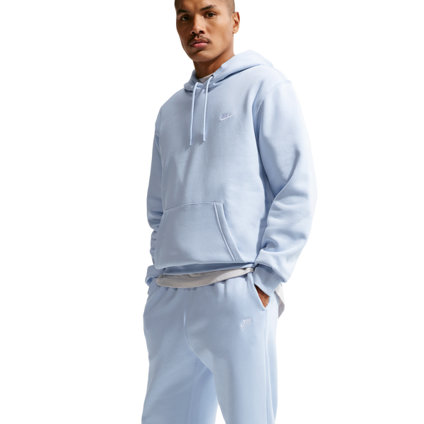 Nike Club BB Joggers - Men's - White/Hydrogen Blue/Hydrogen Blue - Image 5
