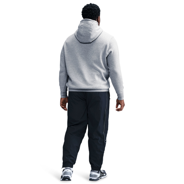 Nike Club Pullover Hoodie - Men's - White/Light Smoke Grey/Dark Grey Heather - Image 2