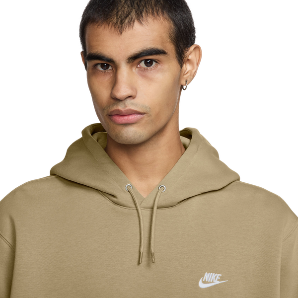 Nike Club Pullover Hoodie - Men's - Parachute Beige/White - Image 3