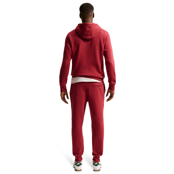 Nike Club Pullover Hoodie - Men's - Red/White - Image 7
