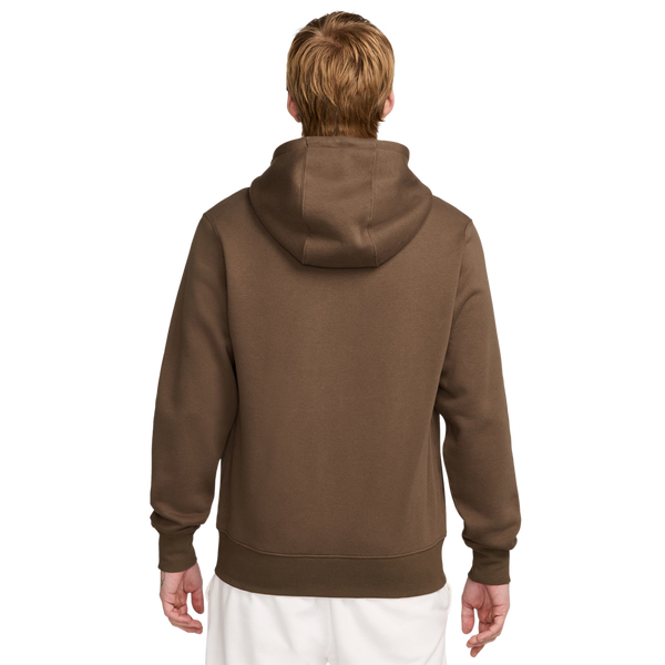 Nike Club Full-Zip Hoodie - Men's - Mosswood/White - Image 2
