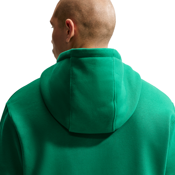 Nike Club Full-Zip Hoodie - Men's - Malachite/Malachite/White - Image 4