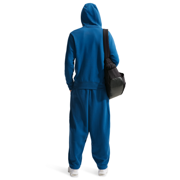 Nike Club Full-Zip Hoodie - Men's - Court Blue/Court Blue/Lt Khaki - Image 6