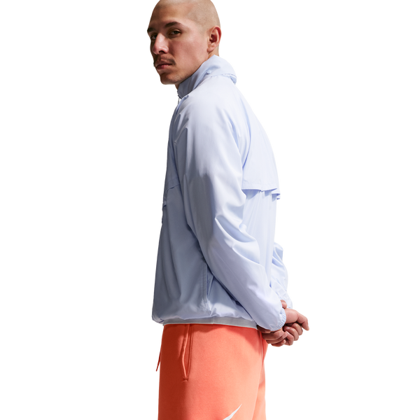 Nike Solo Swoosh Fleece Shorts - Men's - Orange Frost/Orange Frost/White - Image 4
