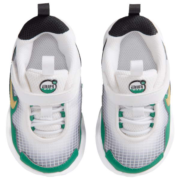 Nike Air Max Nova - Boys' Toddler - White/Metallic Gold/Malachite - Image 4