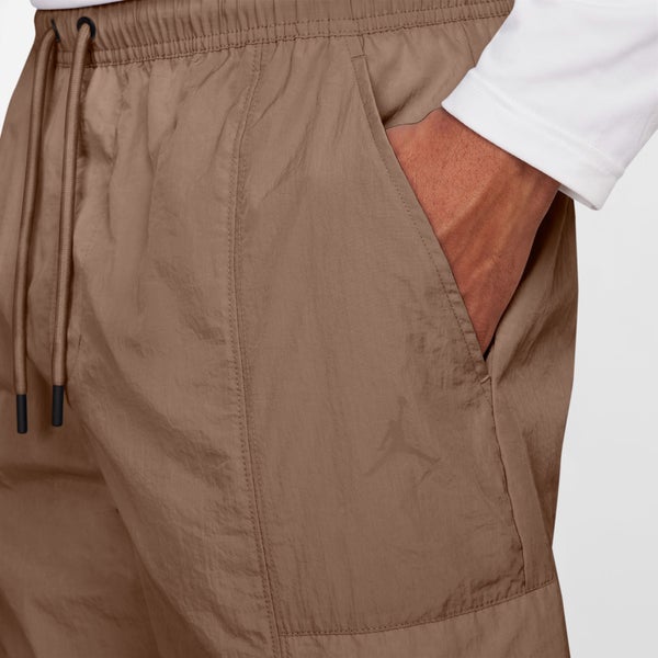 Jordan Essential Woven Pants - Men's - Brown/White - Image 4