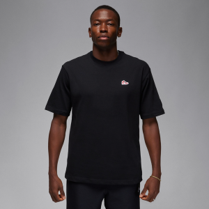 Jordan Sneaker Pitch Short Sleeve Crew - Men's - Black/Red