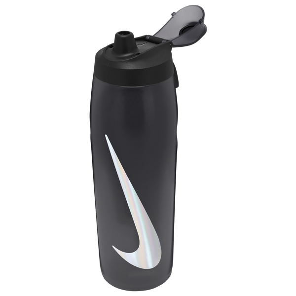 Nike Refuel Bottle Locking Lid 32 Oz - Adult - Black/Silver - Image 3