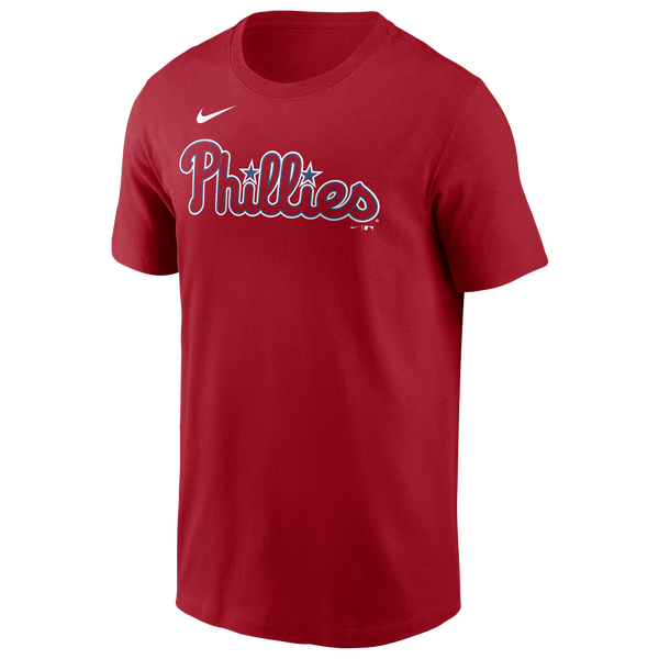 Nike MLB Philadelphia Phillies Name and Number Tshirt - Men's - Red - Image 2