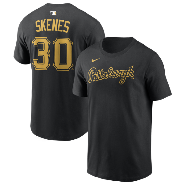 Nike Pirates Name & Number Short Sleeve T-Shirt - Men's - Black
