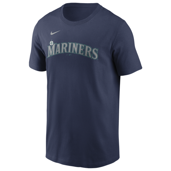 Nike Mariners Name & Number T-Shirt - Men's - Navy - Image 2