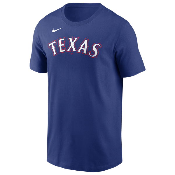 Nike Rangers Name & Number T-Shirt - Men's - Blue - Image 2