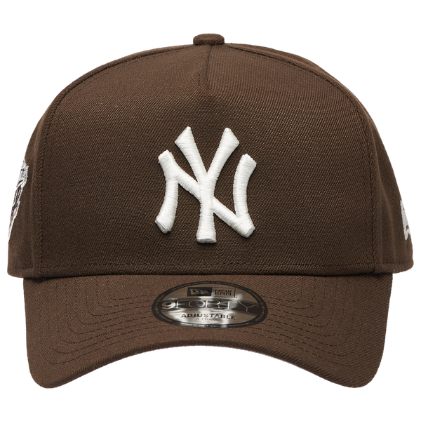 New Era Yankees 940 A Frame Cap - Men's - Brown - Image 2
