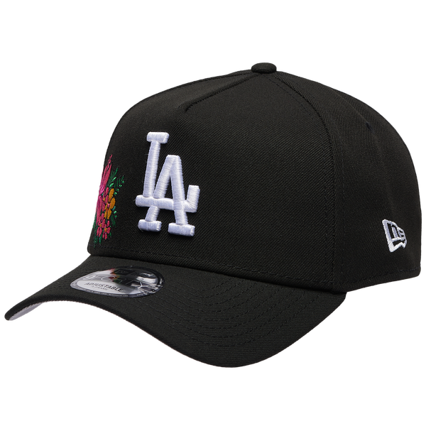 New Era MLB 940 A-Frame Tropical Flower Cap - Adult - Black