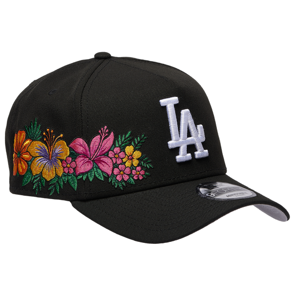 New Era MLB 940 A-Frame Tropical Flower Cap - Adult - Black - Image 3