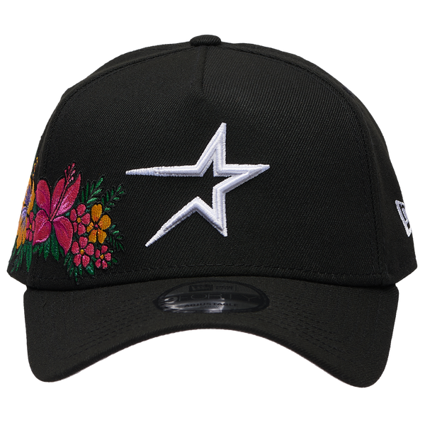New Era MLB 940 A-Frame Tropical Flower Cap - Adult - Black - Image 2