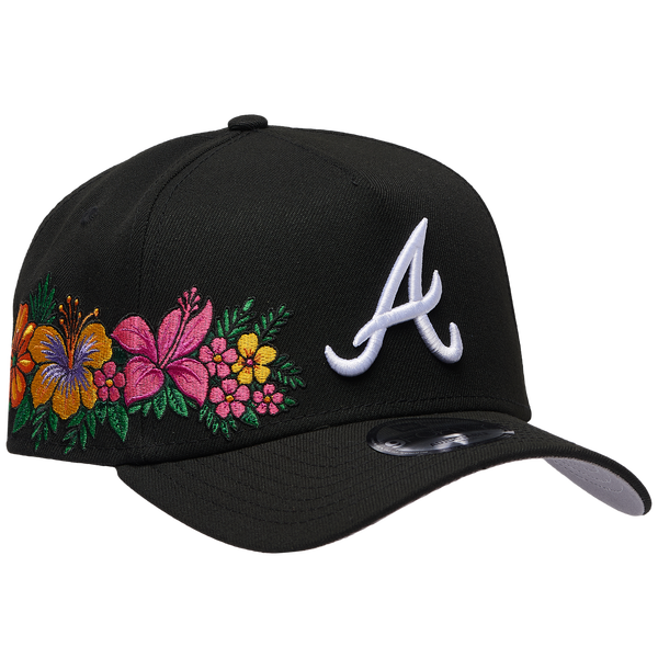 New Era MLB 940 A-Frame Tropical Flower Cap - Adult - Black - Image 3