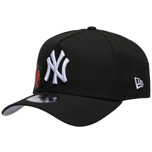 New Era MLB 940 A-Frame Tropical Flower Cap - Adult - Black