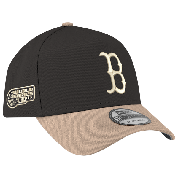 New Era MLB 9FORTY A-Frame - Adult - Black/Tan - Image 3