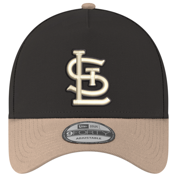 New Era MLB 9FORTY A-Frame - Adult - Tan/Black - Image 2